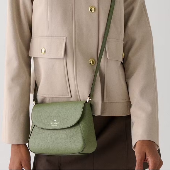 Kate Spade Monica Small Flap Crossbody, Cedar Stand #KF364, MSRP $259 NWT - Picture 2 of 8